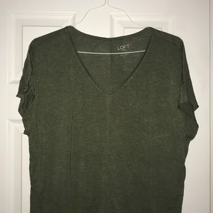 LOFT V-Neck Lounge Shirt